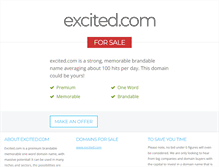 Tablet Screenshot of excited.com